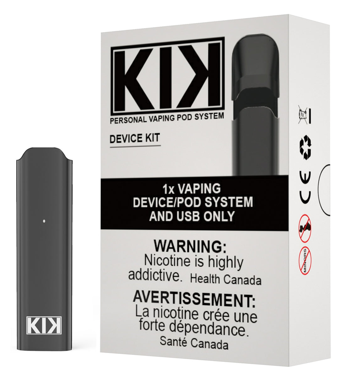 Kalibloom KIK Pod System Battery – KLOWDZ Vapor & Smokeshop