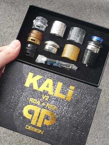 KALi V2 RDA Master kit (Stainless+Black)